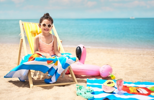 동아제약 미니막스 비치 타월 이벤트 사진