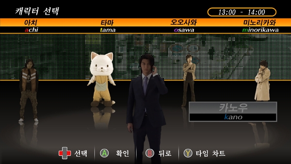 타임라인에 따라 캐릭터 에피소드가 하나씩 열리는 재미가 특징('428 봉쇄된 시부야에서(2008년)', 춘소프트).