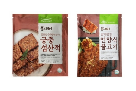 고령친화우수식품으로 지정된 풀무원 '궁중섭산적'과 '언양식 불고기'