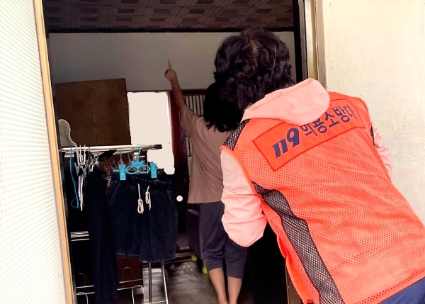 홍천읍여성의소대, 사회적 안전약자 소방안전 돌봄서비스 ‘눈길’