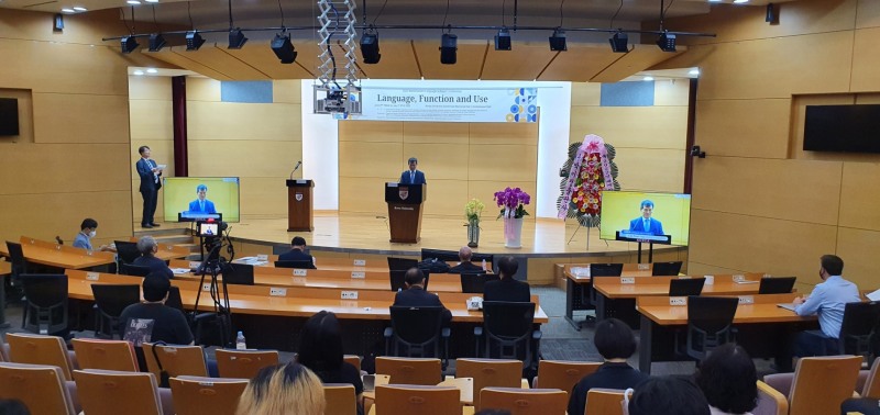 이관규총괄조직위원장 개회사 모습