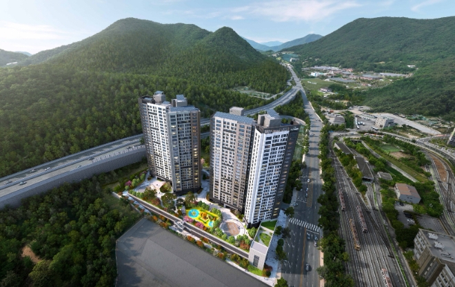 경남 김해시 '쌍용 더 플래티넘 삼계' 조감도. (사진 = 쌍용건설 제공)