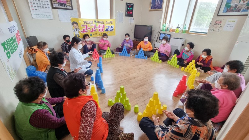 함께하는 소소한 고고당 교실 모습 (사진제공 = 무안군)