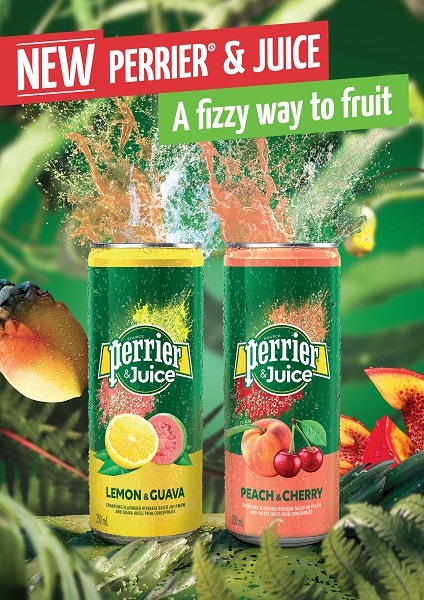 페리에, 페리에&주스 신제품 2종 선보여