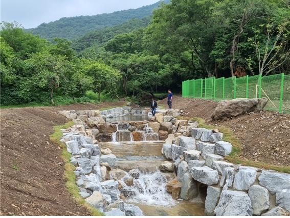 나산 우치지구 사방댐 (사진제공 = 함평군)