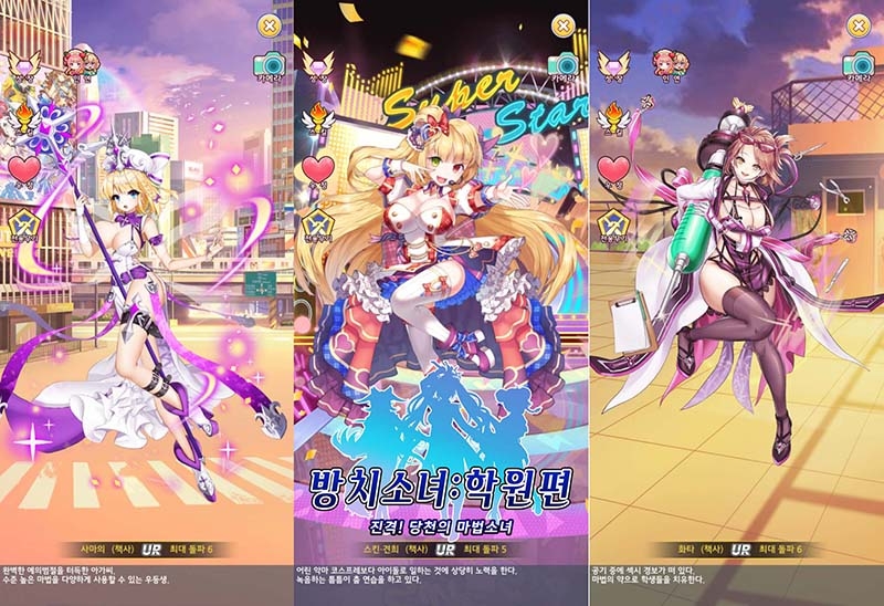 방치소녀: 학원편, 사마의·화타 등 신규 미소녀 5인 등장