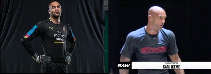 32세 GK 이케메(왼쪽)와 36세 파이터 이케메.