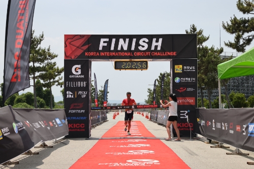 동아제약 필리더스, 듀애슬론대회 샘플링 이벤트 마무리