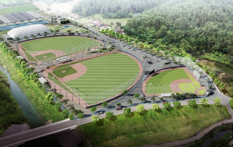 진주야구스포츠파크 조감도