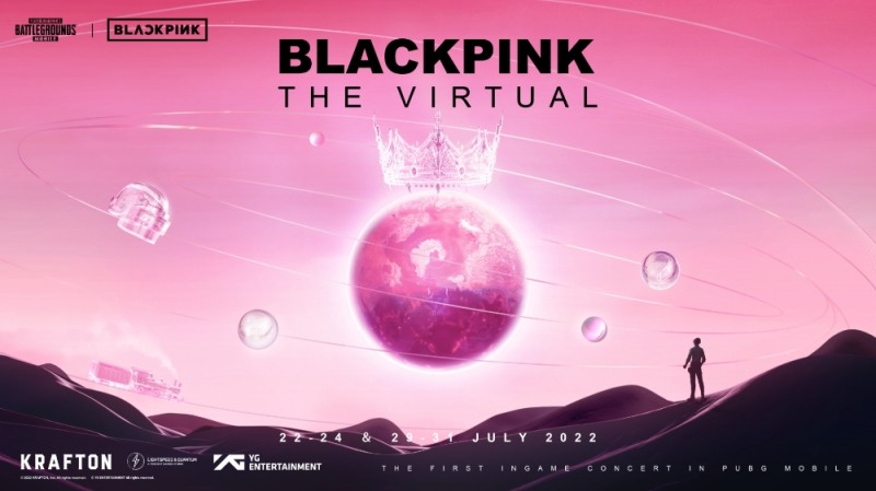 블랙핑크, '배틀그라운드 모바일' 게임 안에서 콘서트 연다