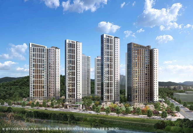 현대건설은 7월 중 경상남도 창원시 성산구에서 '힐스테이트 마크로엔'을 분양할 예정이라고 14일 밝혔다. 사진은 '힐스테이트 마크로엔'의 투시도. (사진 = 현대건설 제공)