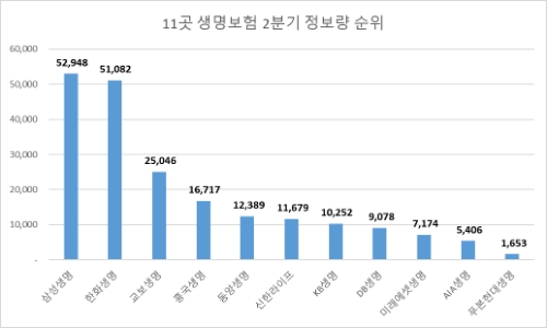 삼성생명·한화생명, 2분기 소비자 관심도 빅2 등극…교보생명·흥국생명 순