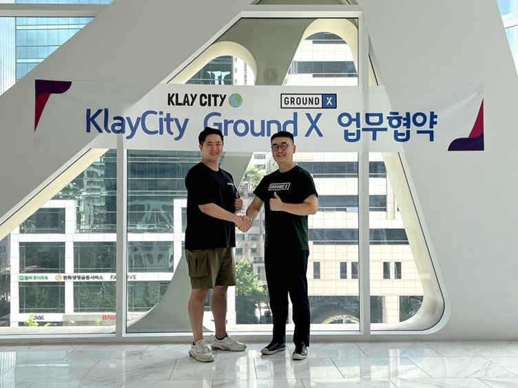 클레이시티가 지난 14일 그라운드X와 NFT를 업무 협약을 맺었다.