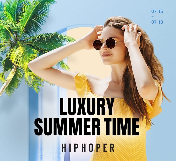 ‘힙합퍼’, 여름 기획전 ‘In The Luxury SUMMER TIME’ 실시
