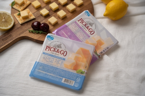 동원F&B, 와인 안주로 즐기기 좋은 스낵치즈 ‘덴마크 픽앤고’ 2종 출시