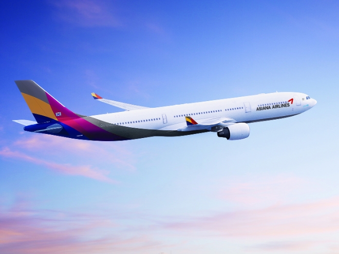 아시아나항공의 A330항공기의 모습. (사진 = 아시아나항공 제공)
