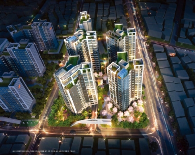 서울 석관1-7구역 가로주택정비사업 조감도.