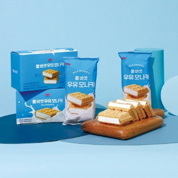 폴 바셋 우유 모나카 아이스크림