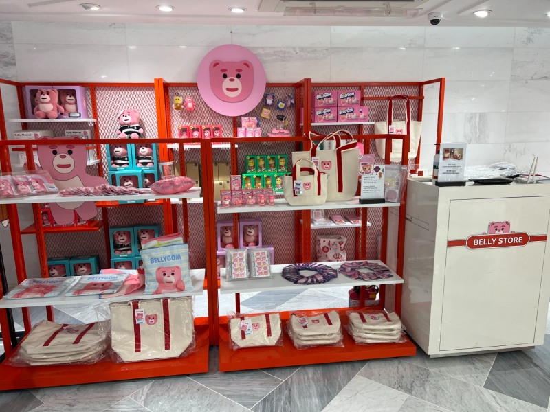 위드스팟, 롯데면세점서 벨리곰 스토어 인테리어 선보여