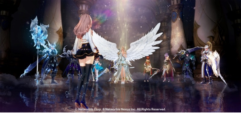 글라시르에서 '세븐나이츠' 영웅들과 만나는 계승자.