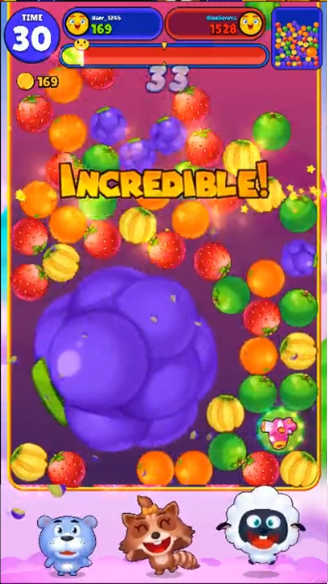 그레이프게이밍, 짜릿만점 대전 퍼즐게임 '오렌지바나나펀치' 정식 출시