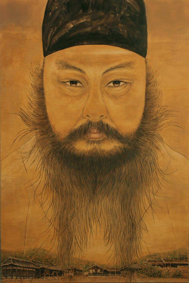 임영선 '윤두서', 91×61cm 캔버스에 유채, 2009 / 사진=김달진미술자료박물관