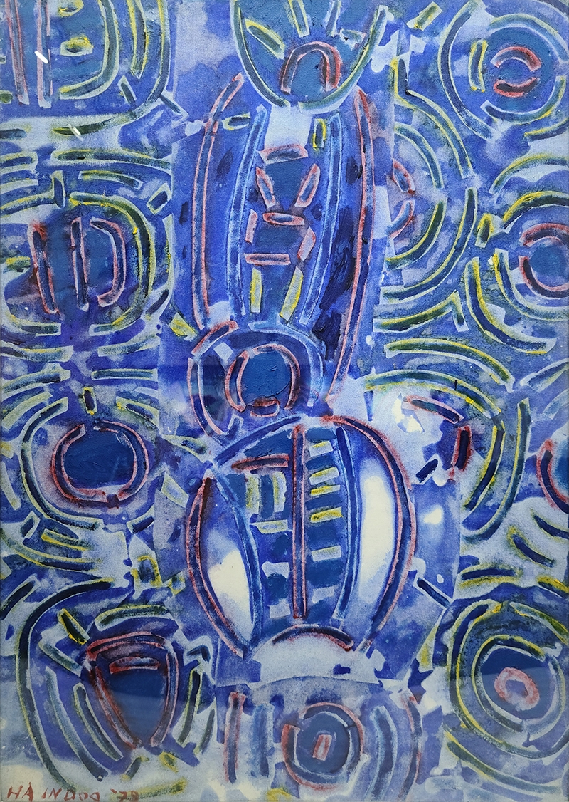 사진=하인두, 만다라, 1979년, 캔버스에 유채 65.3x45.5cm