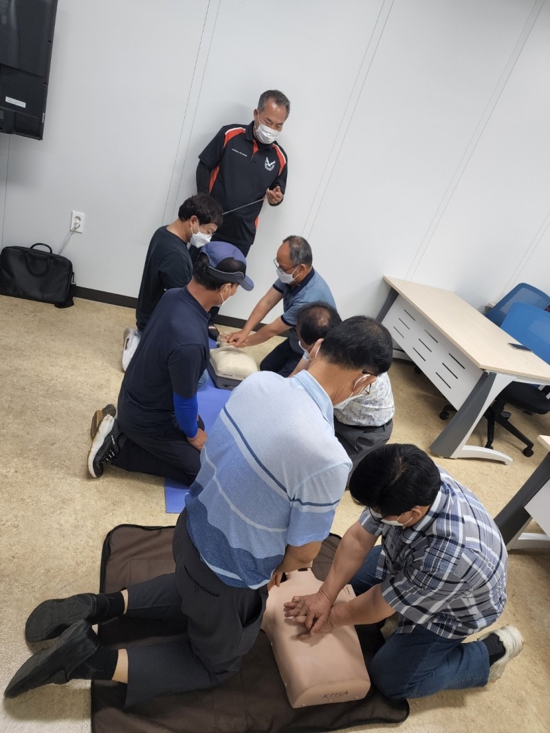 연안안전지킴이 직무역량 교육 (사진제공 = 여수해양경찰서)