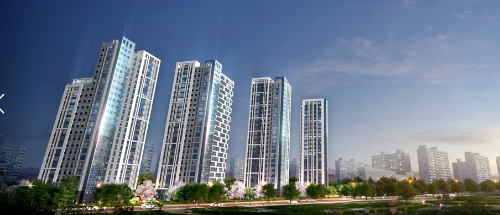 고양 일산1-2구역 주택재개발사업 투시도. (사진=DL건설)