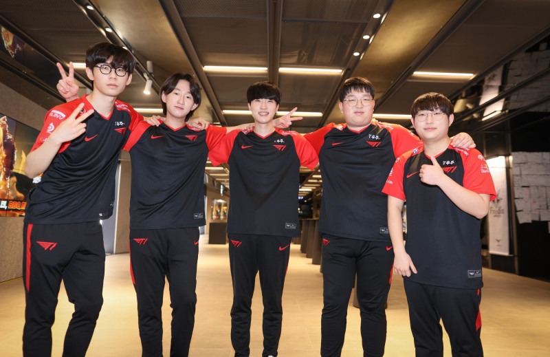 T1(사진=LCK CL 제공).