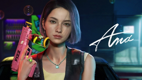 크래프톤 버추얼 휴먼 '애나' 두번째 티저 이미지 / 이미지 제공 = 크래프톤