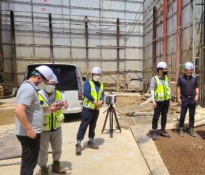 스마트 안전장비 설치모습