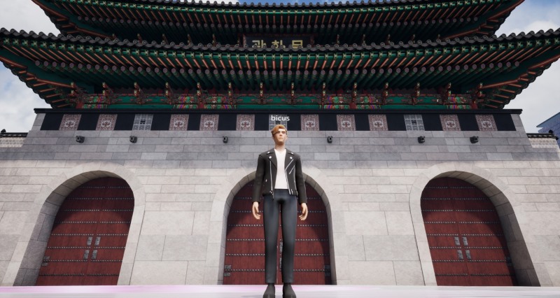 비빔블 메타버스 비커스, 광화문광장 6일 재개장 기념, 메타버스 광화문 광장 열려