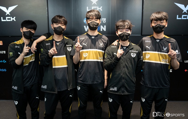 2022 LCK 서머 정규 시즌 1위 젠지.