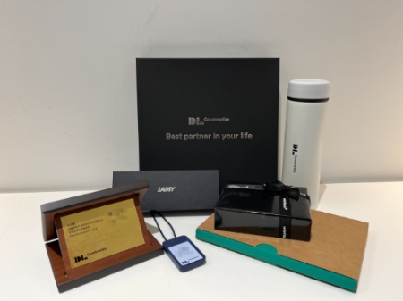 입사 환영 키트(Kit) 이미지.(사진=DL건설)