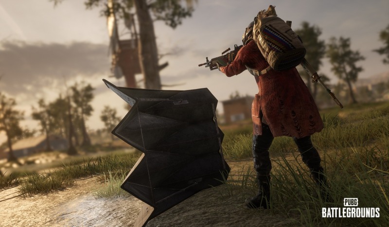 접이식 방패(이미지=크래프톤 제공).