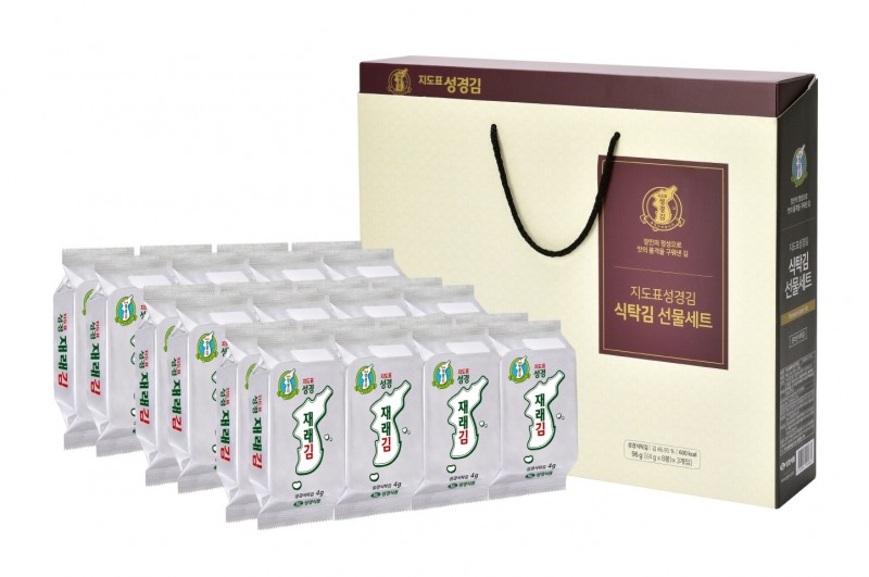 지도표 성경김, 추석 선물세트 선주문 이벤트 진행