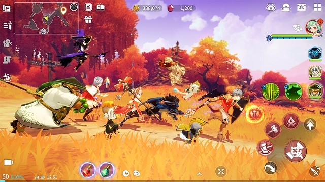 '크로니클'에는 350종에 달하는 다양한 소환수가 등장한다.