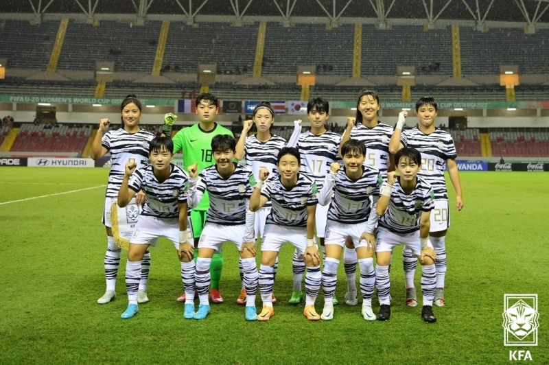 한국, U-20 여자 월드컵 1차전서 캐나다 2-0 격파…조 1위로