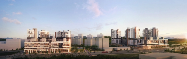 세종 4-1 리슈빌 디어반 H1·H2 통합 투시도