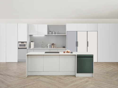 LG전자가 제77주년 광복절을 기념해 독립유공자 후손에게 ‘LG 디오스 식기세척기’를 기부한다. LG 디오스 오브제컬렉션 식기세척기 인테리어 모습.