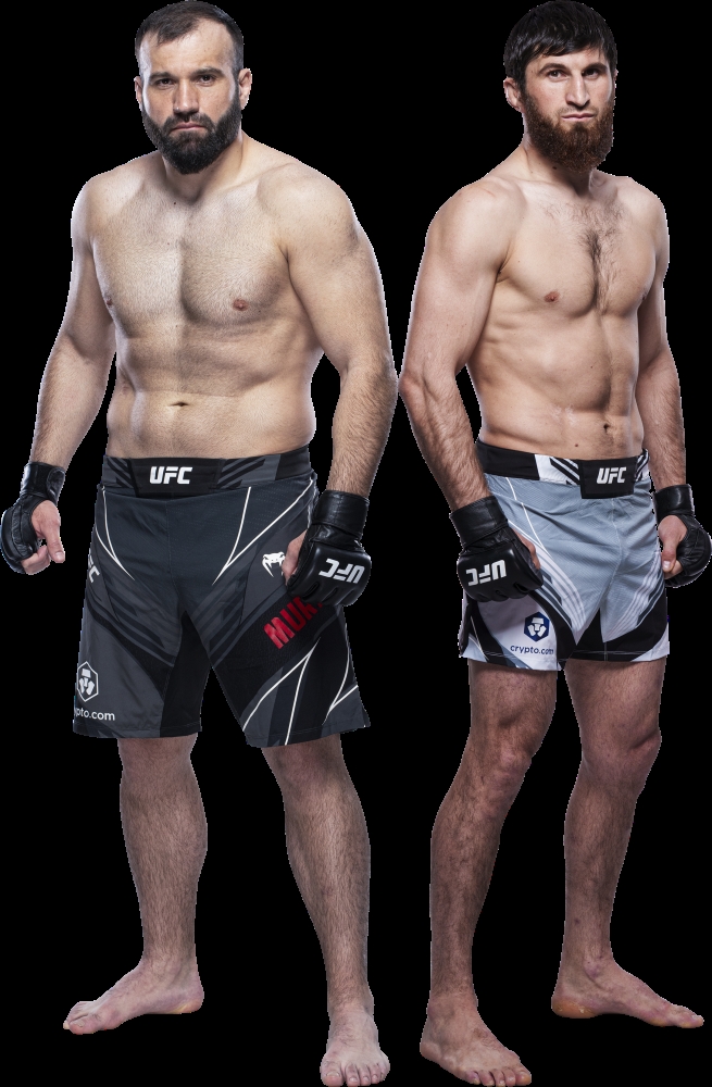 UFC 라이트헤비급을 뒤흔들 무르자카노프(왼쪽)와 안칼라에프(사진=UFC)