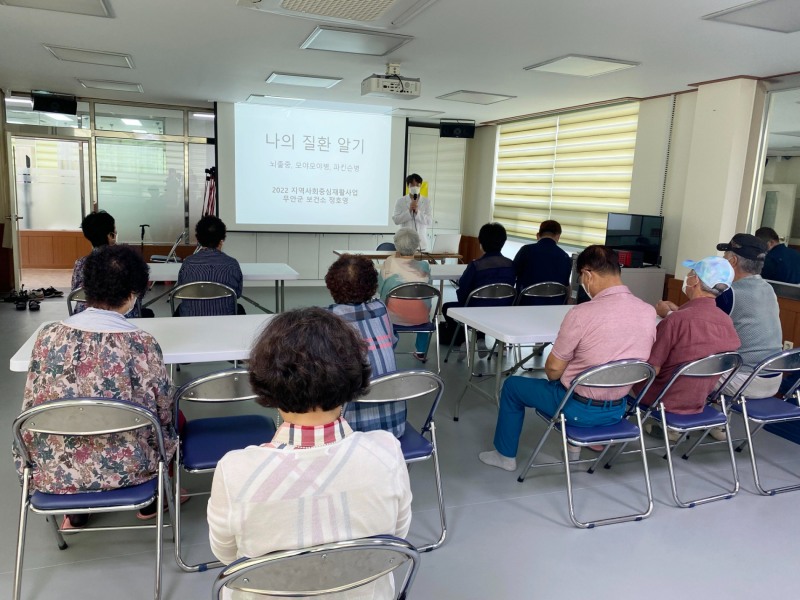 건강독립·홀로서기 재활프로그램 운영 모습 (사진제공 = 무안군)