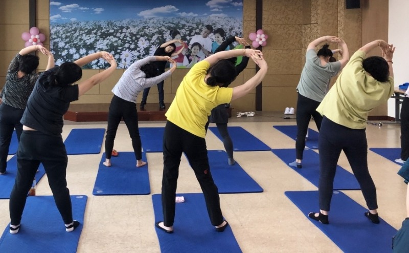 체조교실 운영 모습 (사진제공 = 정읍시)