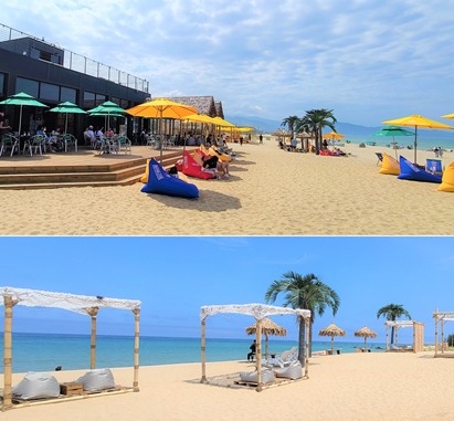 포토 핫플 나인비치37, 황금모래 망상해변 서핑비치 오픈