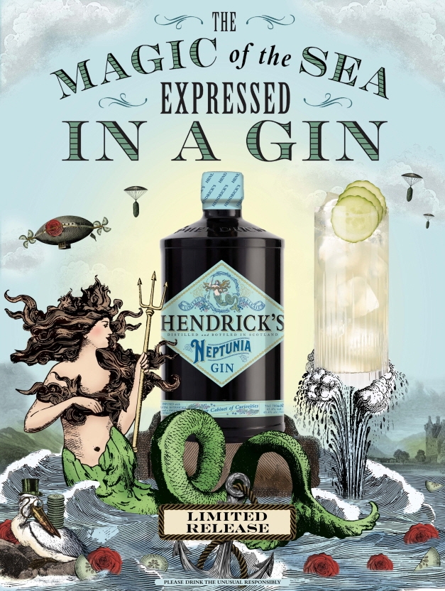 슈퍼 프리미엄 진 헨드릭스, 바다의 마법 담은 ‘넵튜니아’ 선보여