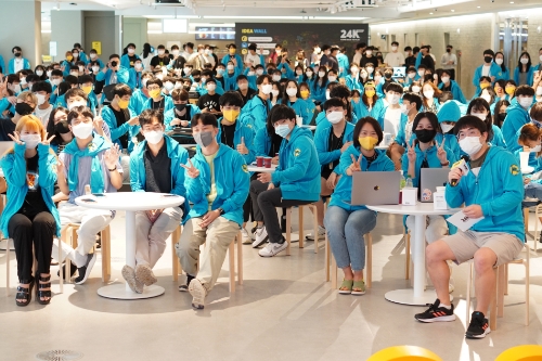 카카오 사내 해커톤 현장 사진