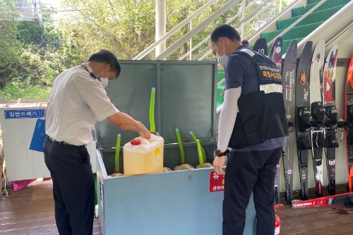 수상 레저시설 기획단속