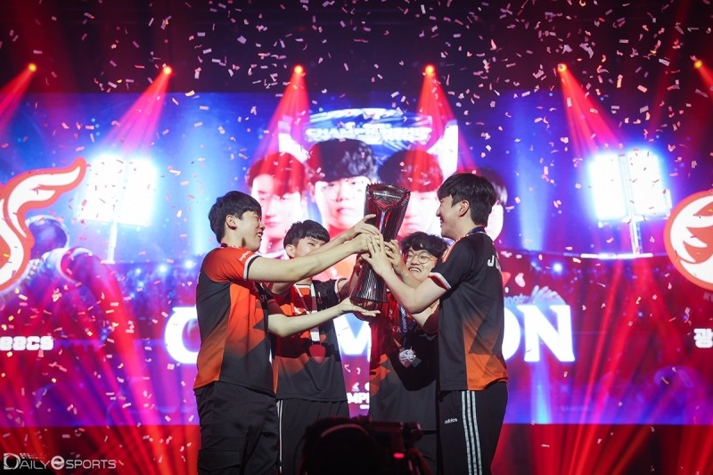 EACC까지 제패한 eK리그 챔피언 광동 프릭스.