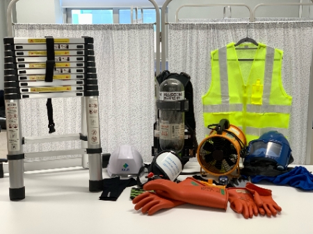 국토안전관리원, 협력사에 안전장비 16종 무상 대여서비스 실시